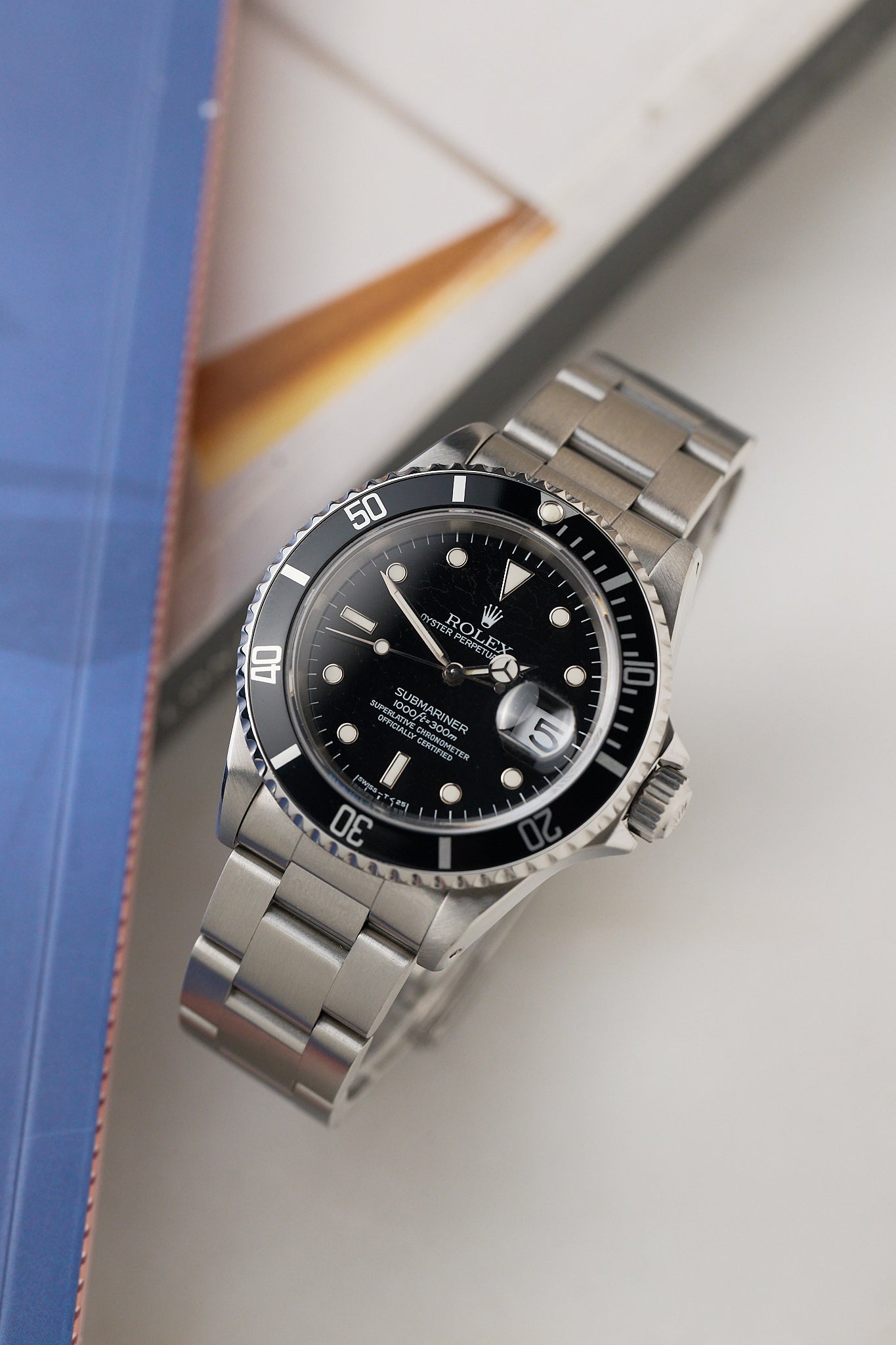 ROLEX SUBMARINER DATE 16610 TRITIUM 'FULL SET'