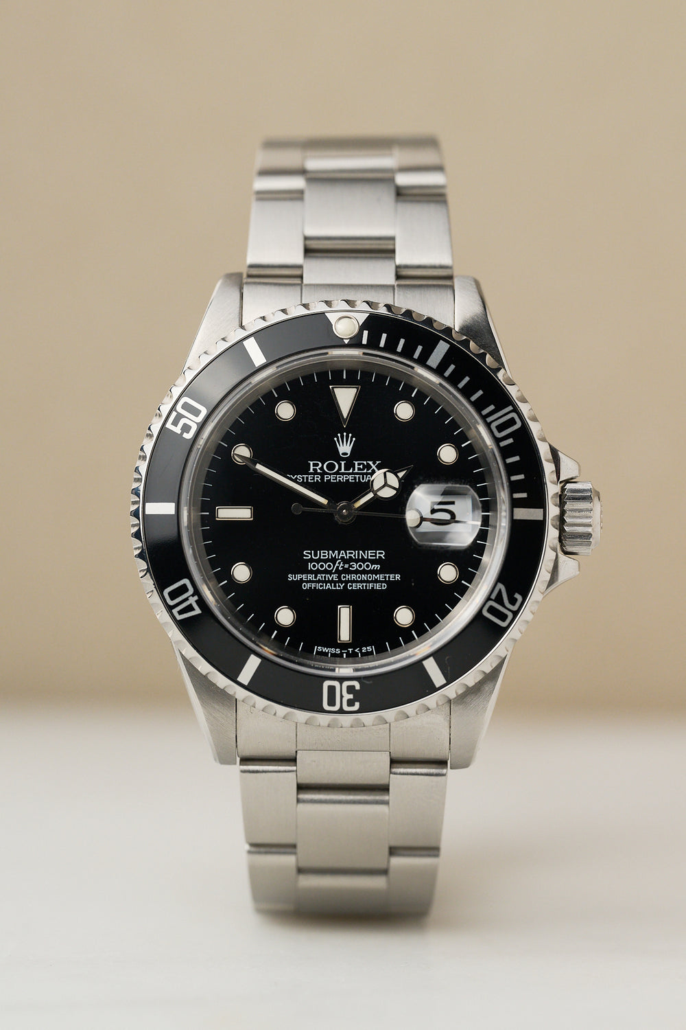 ROLEX SUBMARINER DATE 16610 TRITIUM 'FULL SET'