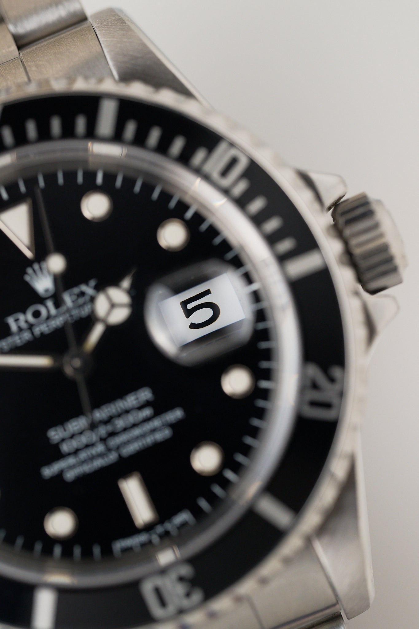 ROLEX SUBMARINER DATE 16610 TRITIUM 'FULL SET'