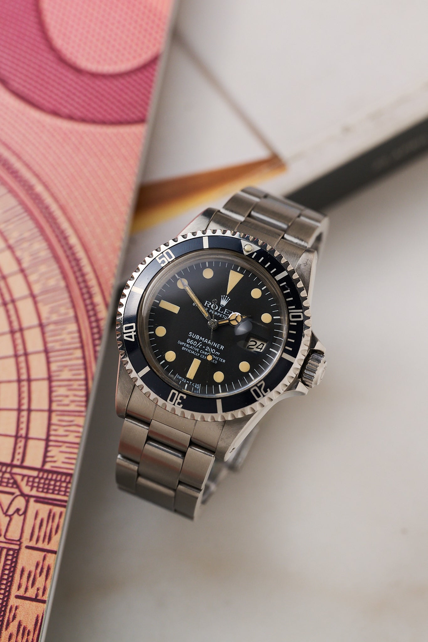 ROLEX SUBMARINER DATE 1680 'MK2' FULL SET