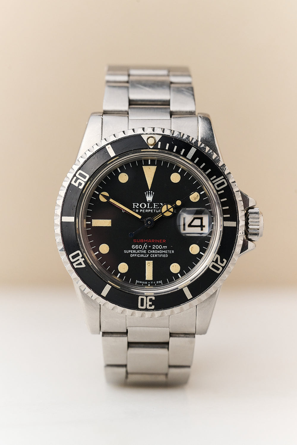 ROLEX SUBMARINER DATE 1680 'SINGLE RED' MKV