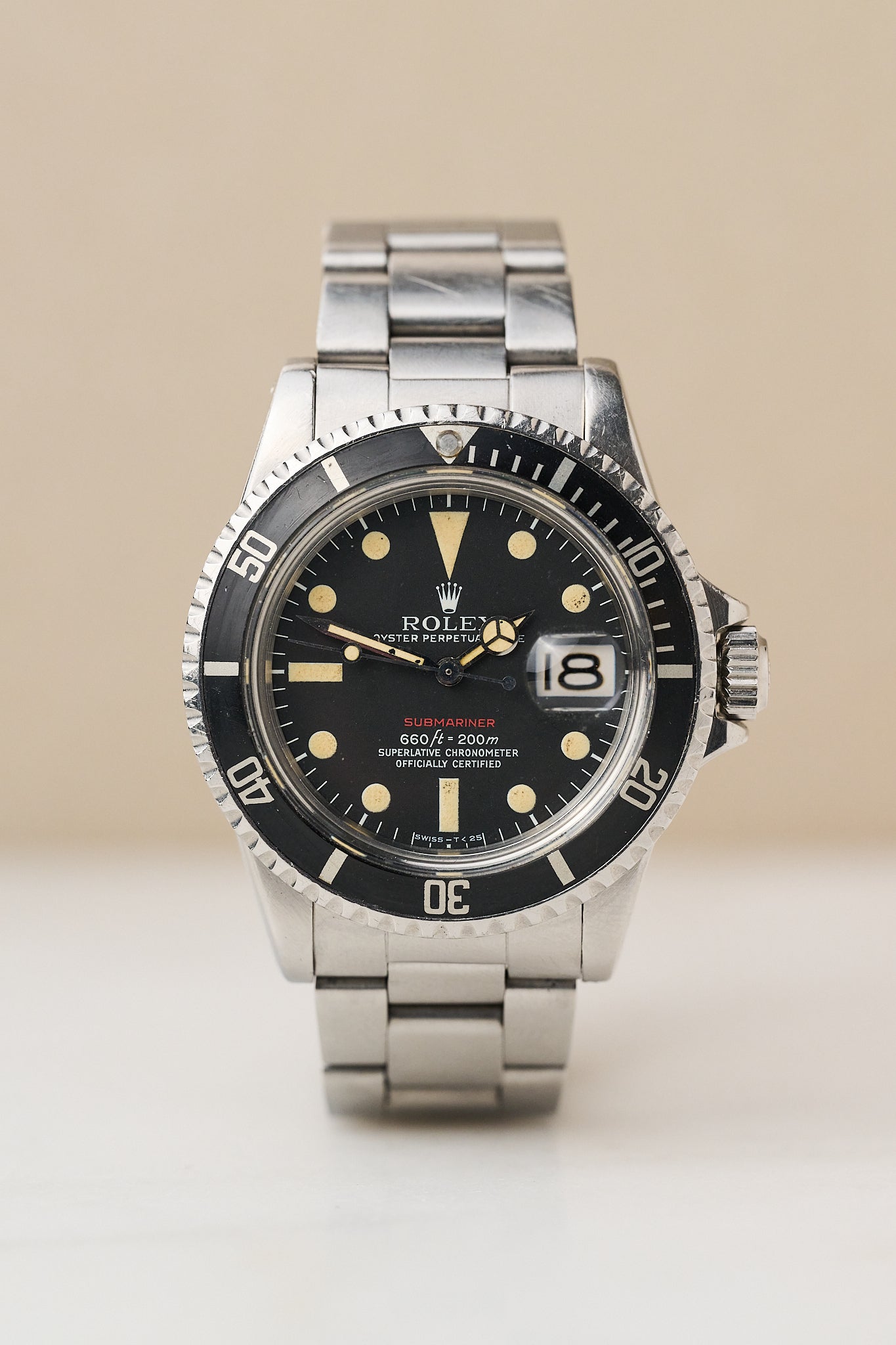 ROLEX SUBMARINER DATE 1680 'SINGLE RED' MKV