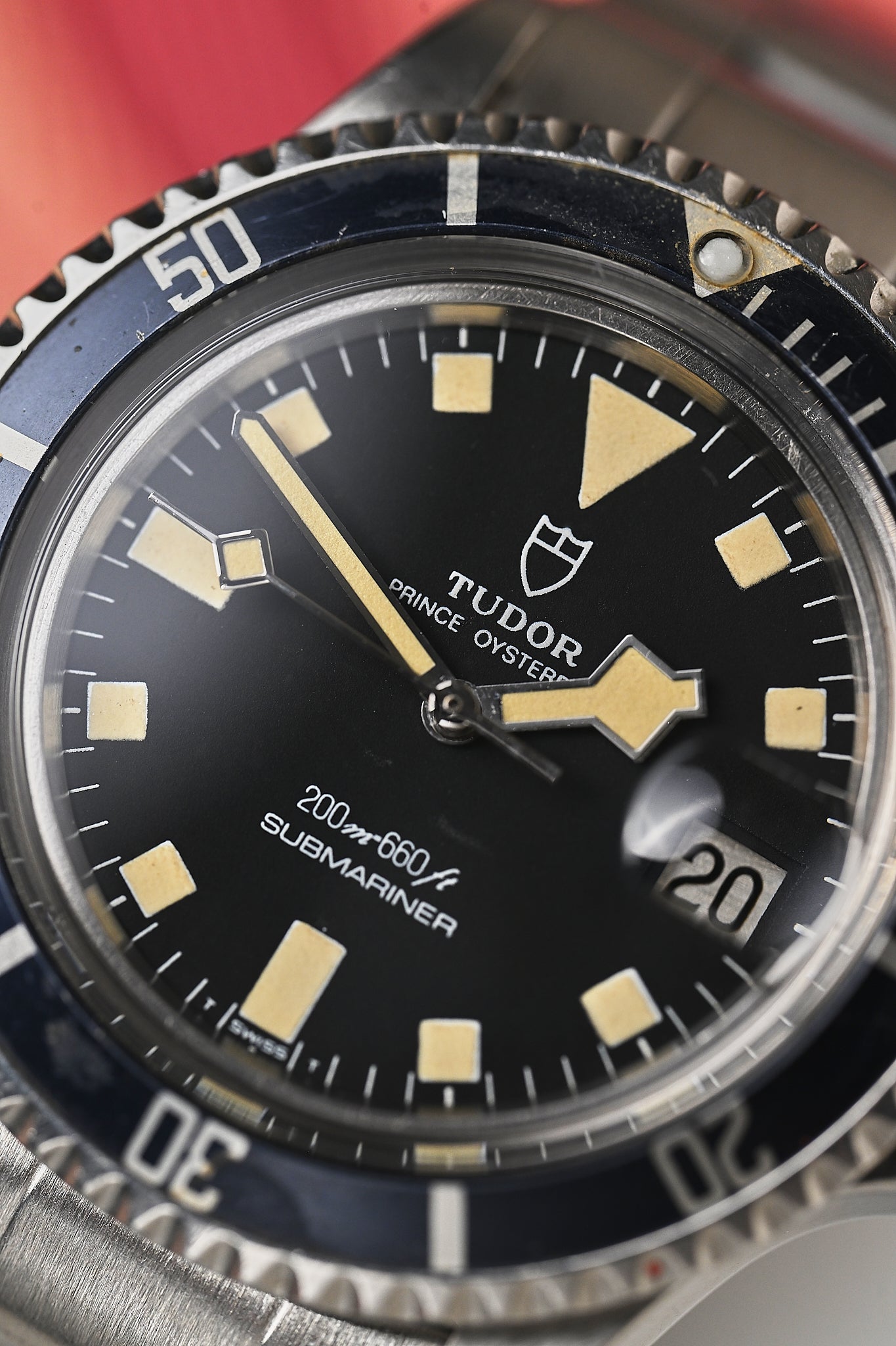 TUDOR SUBMARINER 94110 'SNOWFLAKE' BLACK DIAL