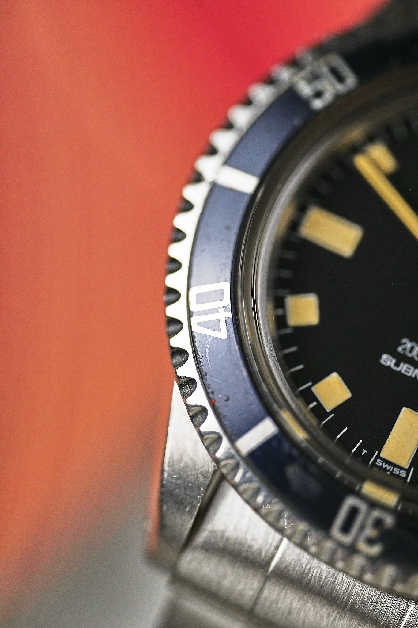 TUDOR SUBMARINER 94110 'SNOWFLAKE' BLACK DIAL