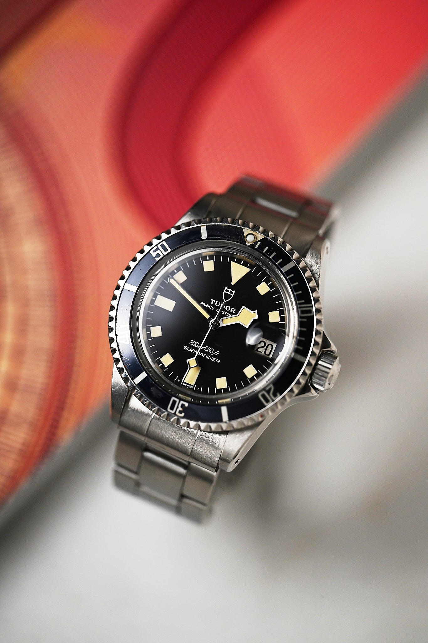 TUDOR SUBMARINER 94110 'SNOWFLAKE' BLACK DIAL