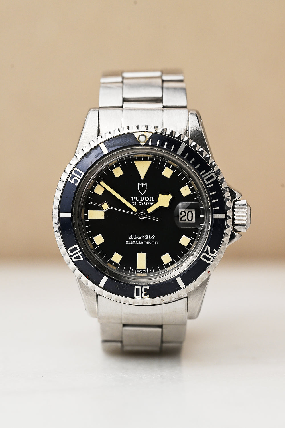 TUDOR SUBMARINER 94110 'SNOWFLAKE' BLACK DIAL