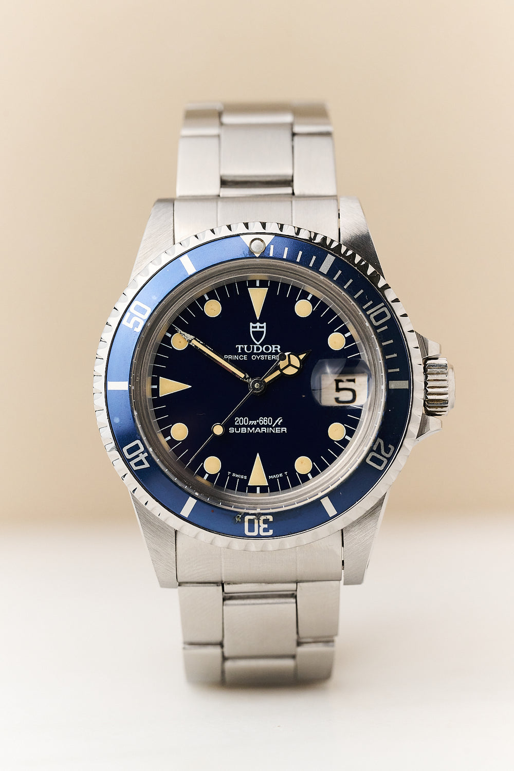 TUDOR SUBMARINER DATE 76100 'BLUE DIAL'