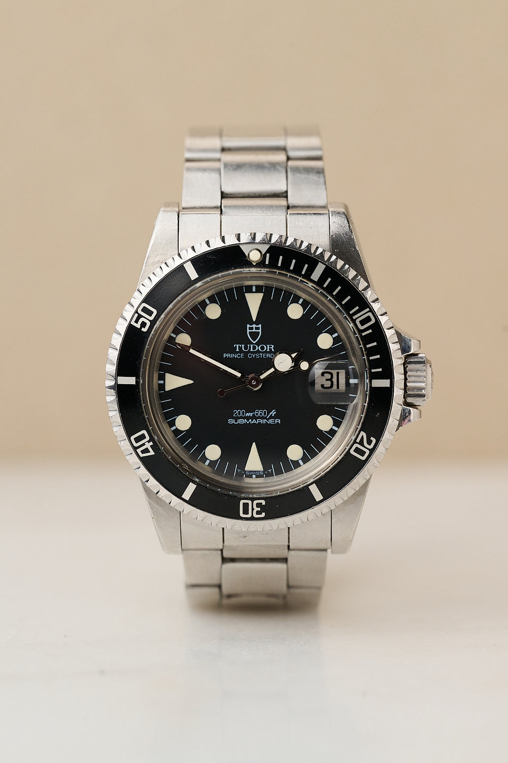 TUDOR SUBMARINER DATE 76100 'LOLLIPOP' UNPOLISHED