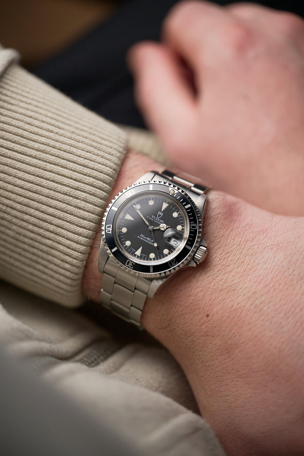 TUDOR SUBMARINER DATE 79090 'BLACK DIAL'