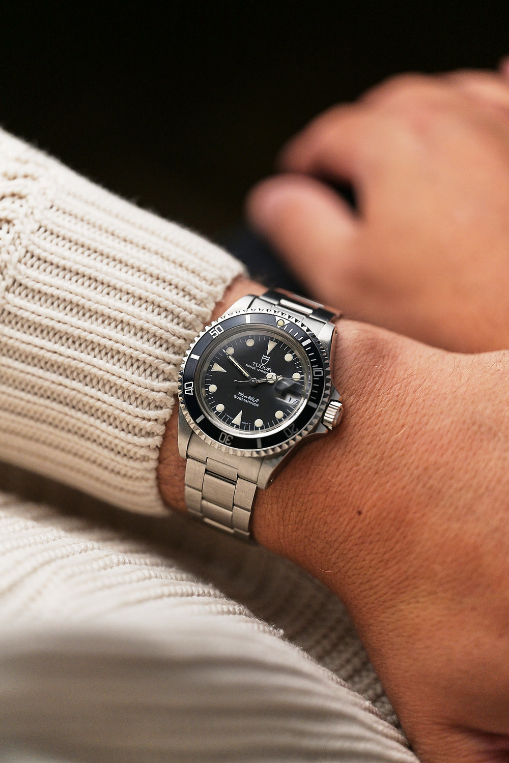 TUDOR SUBMARINER DATE 79090 'BLACK DIAL'