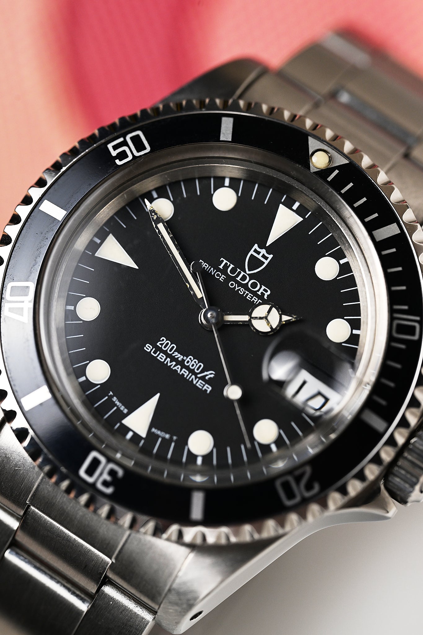 TUDOR SUBMARINER DATE 79090 'BLACK DIAL'