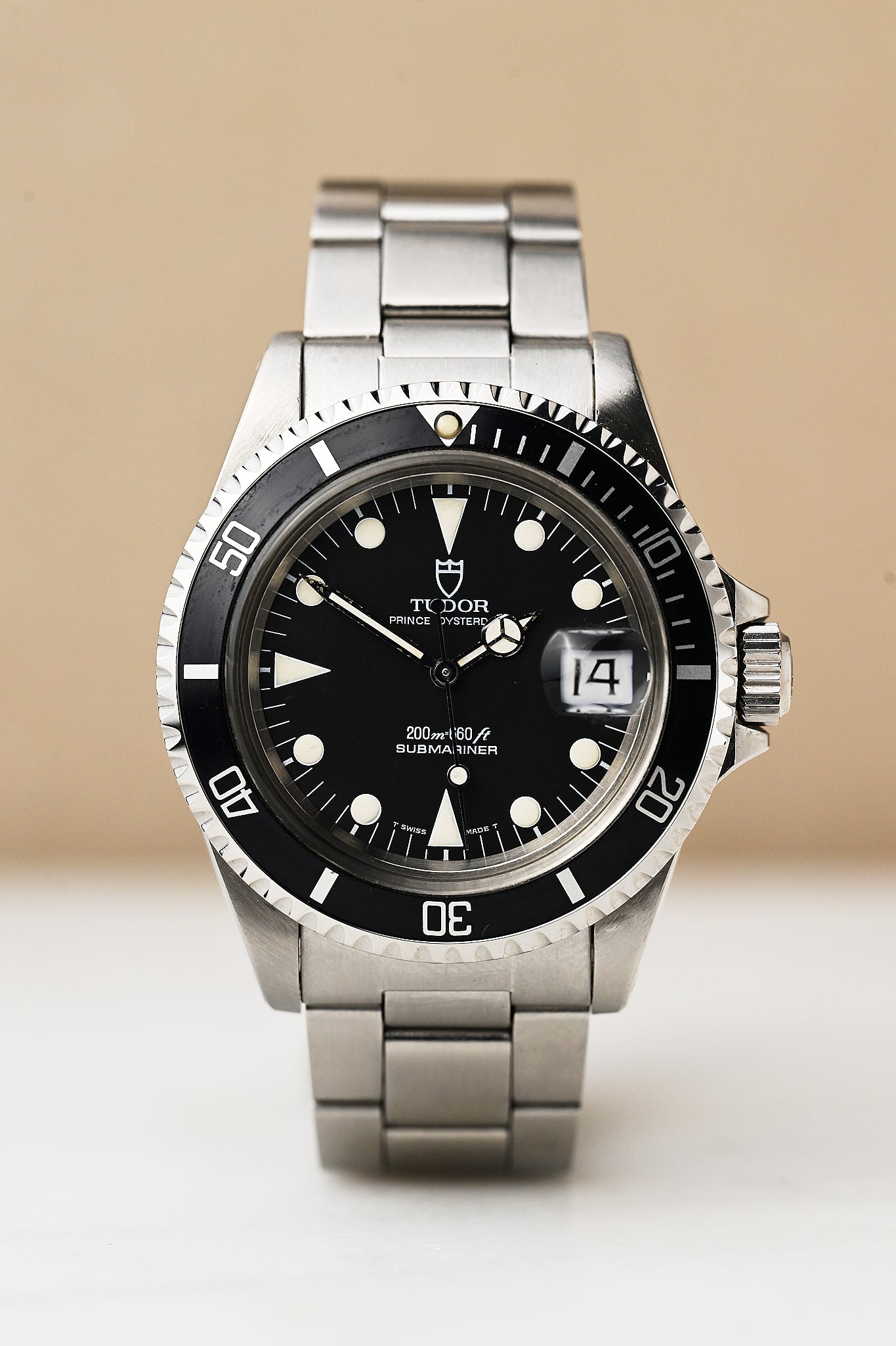 TUDOR SUBMARINER DATE 79090 'BLACK DIAL'