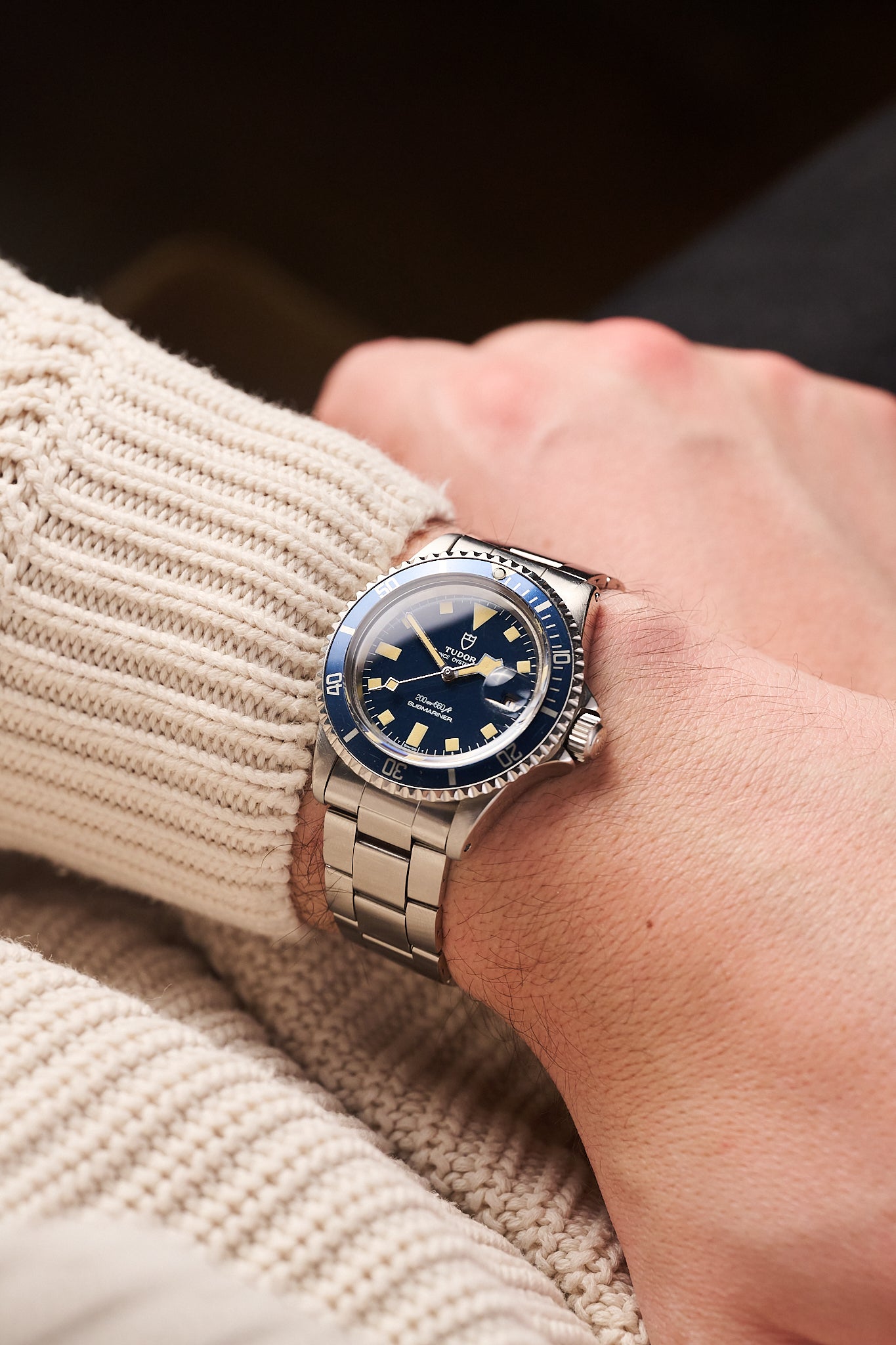 Tudor Submariner Date snowflake Fathom Watches