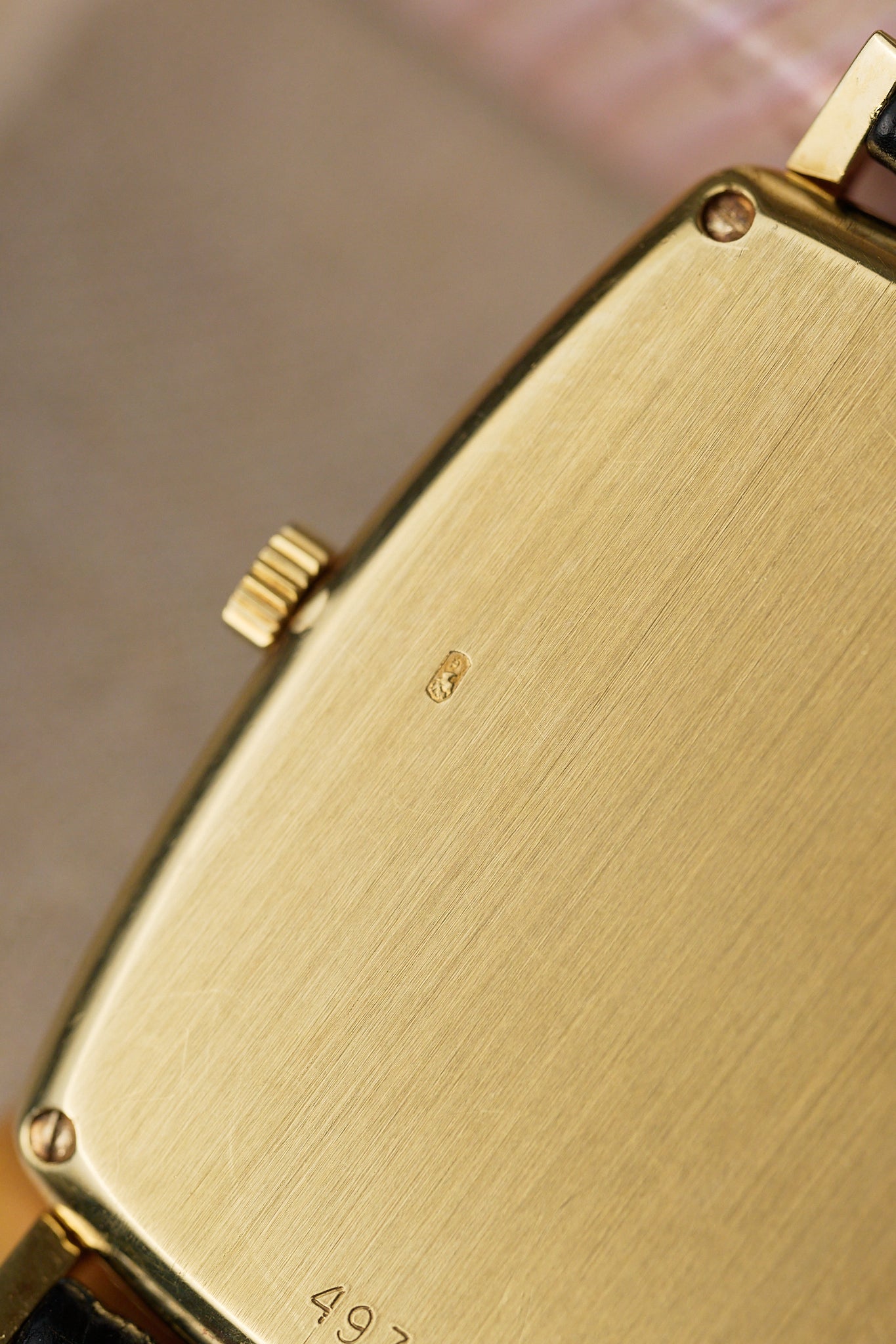 VACHERON CONSTANTIN 18K YELLOW GOLD 'ONYX DIAL' FULL SET