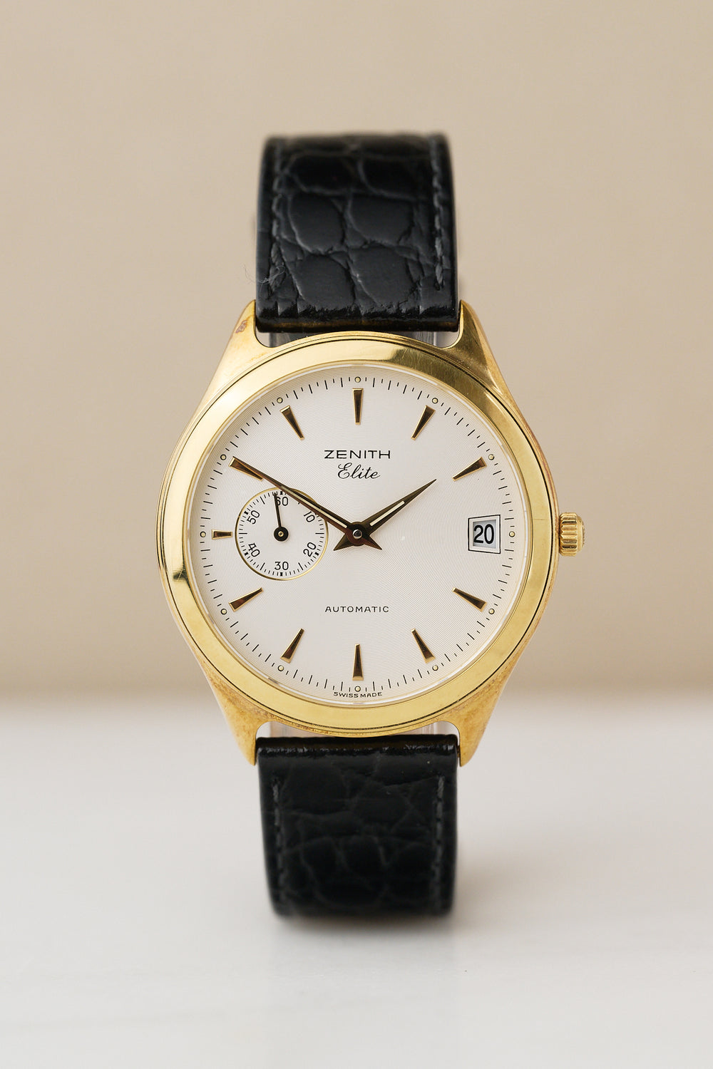 ZENITH ELITE AUTOMATIC 18K YELLOW GOLD 'FULL SET'