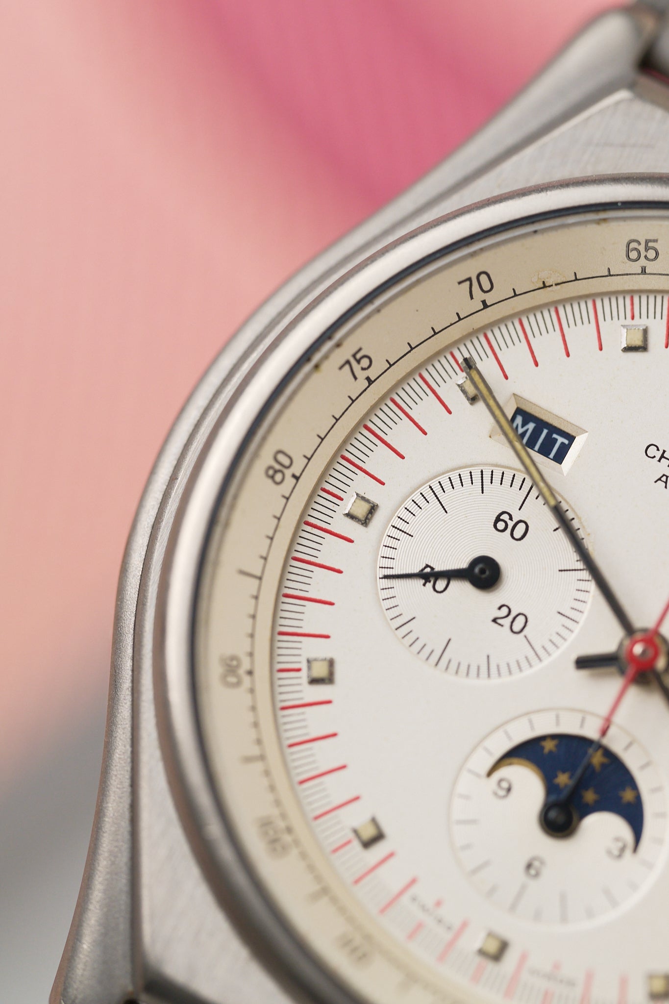 ZENITH 'PORT ROYAL' TRIPLE CALENDAR CHRONOGRAPH FULL SET