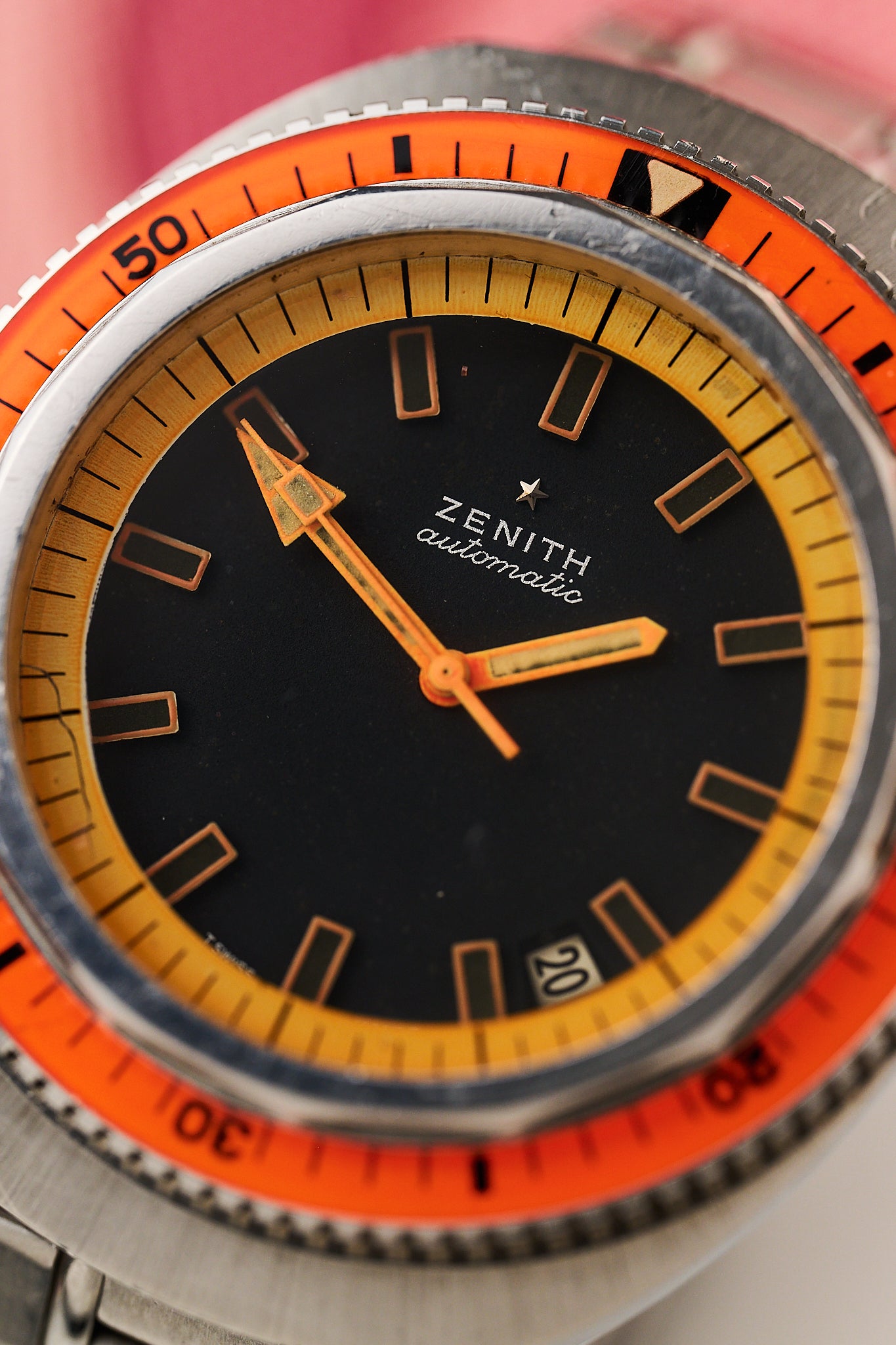 ZENITH SUB-SEA 1000M A3637 'BIG ORANGE'